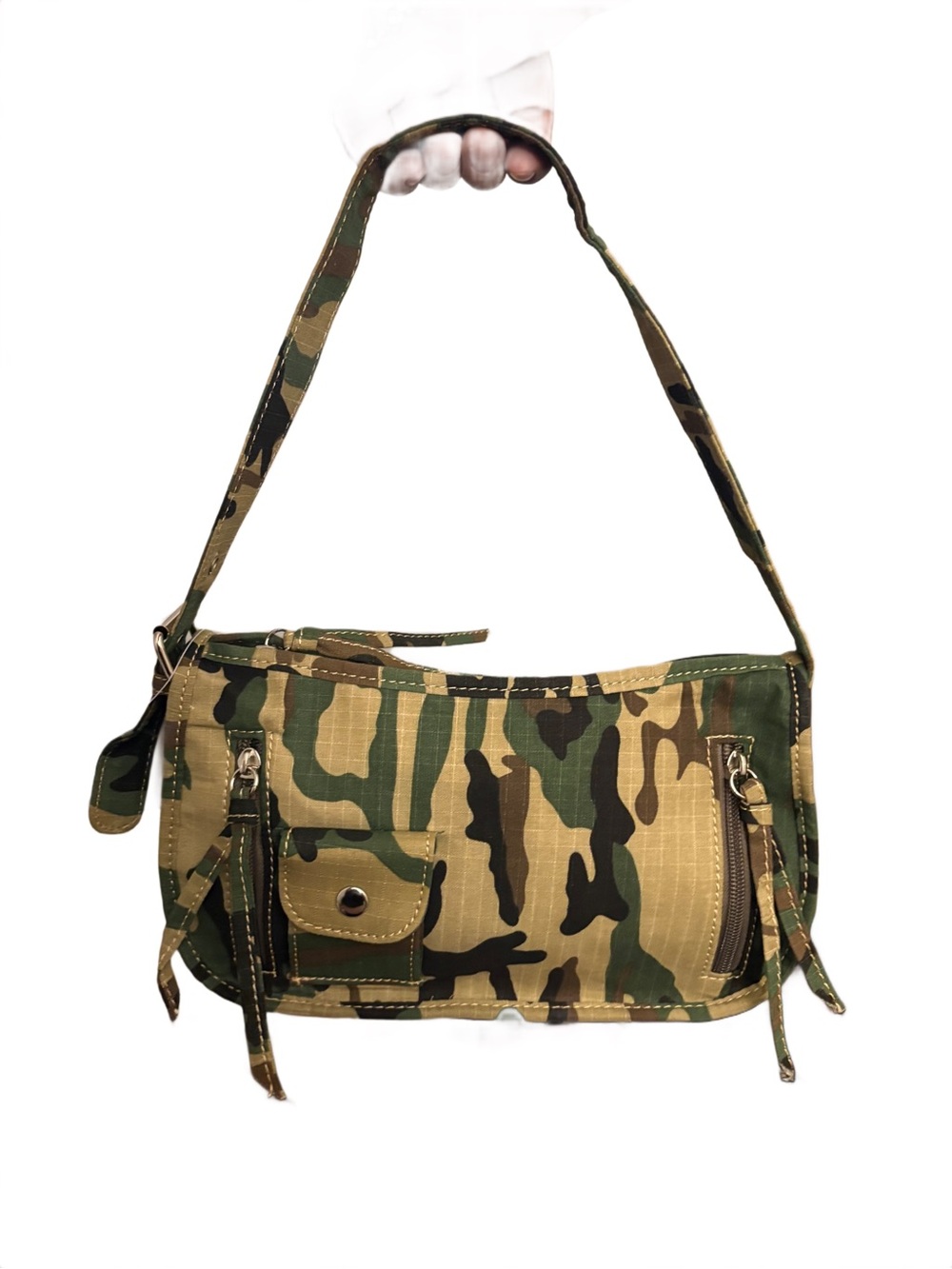 Camouflage Shoulder Bag  - Military Green Camo